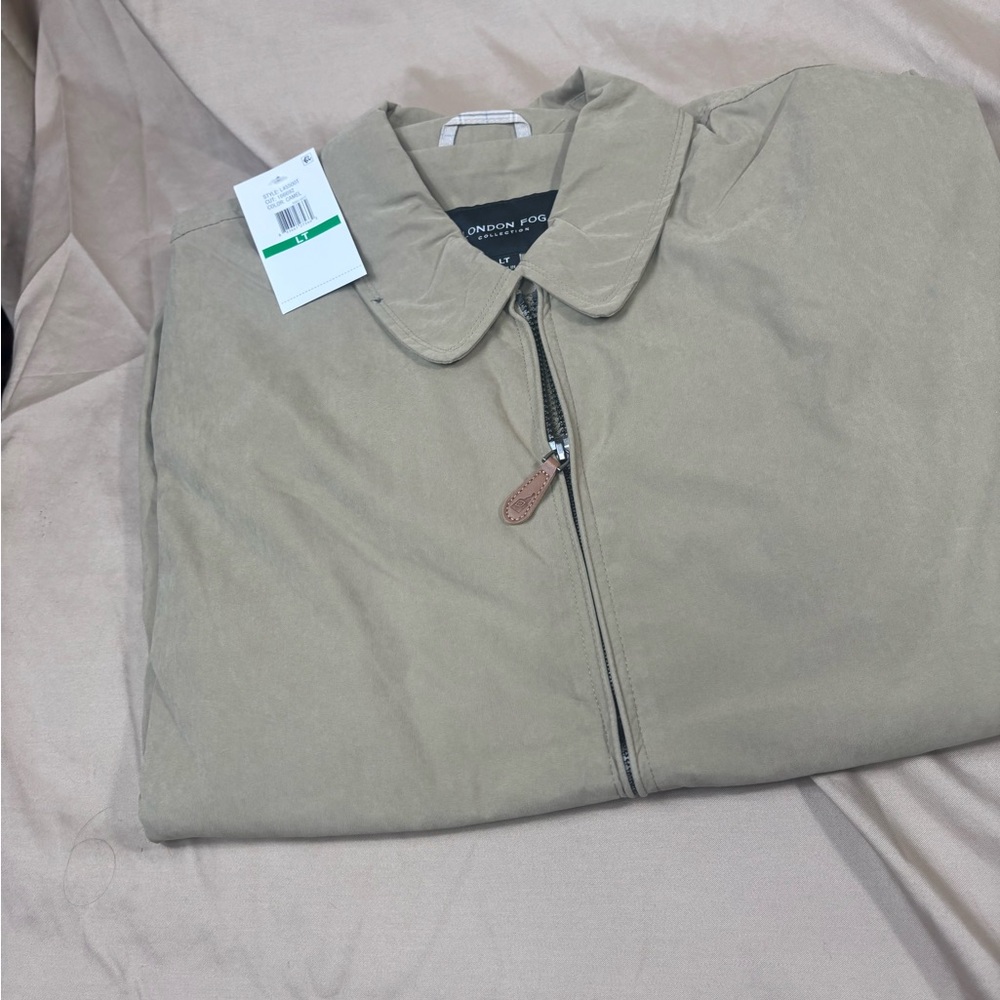 London Fog Beige Utility Jacket